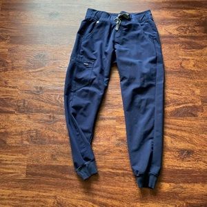 Figs navy joggers
